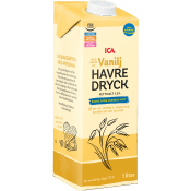 Havredryck vanilj 1l ICA.