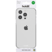 Mobilskal iPhone15 Pro Vit holdit.