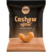 Cashewnötter Rostade & Saltade 275g Snacks Collection.