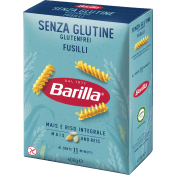 Pasta Fusilli Glutenfri 400g Barilla.