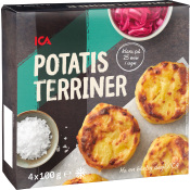 Potatisterriner Fryst 4-p 400g ICA.