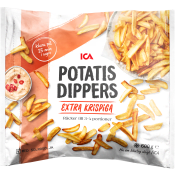 Krispiga potatisdippers 600g ICA.