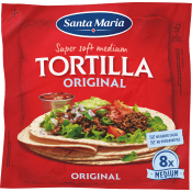 Tortilla Original Medium 8-p 320g Santa Maria.