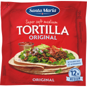 Tortilla Original Medium 12-p 480g Santa Maria.