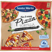 Pizza Tortilla 4-p 280g Santa Maria.