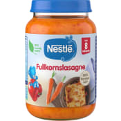 Barnmat Fullkornslasagne 8 mån 190g Nestle.