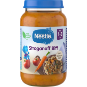 Barnmat Stroganoff Biff 1år 220g Nestle.