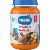 Barnmat Potatis & köttbullar 8m 190g Nestle.
