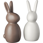 Kanin keramik 1 styck 17,5 cm brun eller vit Nordic Season.