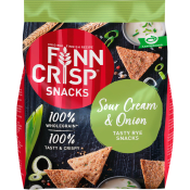 Kex Rye snack Sour creme & onion 150g Finn crisp.