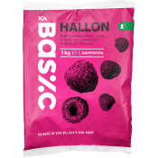 Hallon Fryst 1kg ICA Basic.
