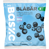 Blåbär odlade 500g ICA Basic.
