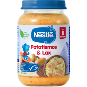 Barnmat Potatismos & Lax MSC 8m 190g Nestle.