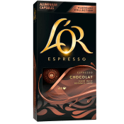 Kaffekapsel Chocolate 10p L'or.