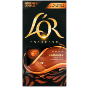 Kaffekapsel Espresso Caramel 10p L'or.