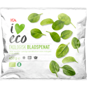 Bladspenat Fryst Ekologisk 450g ICA I love eco.