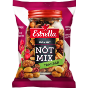 Nötmix Tranbär 175g Estrella.