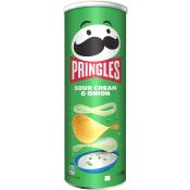 Chips Sour Cream & Onion 165g Pringles.