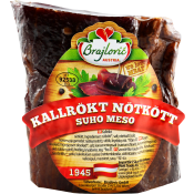 Oxkött Kallrökt meso ca 350g Brajlovic.