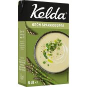 Grön Sparrissoppa 5dl Kelda.