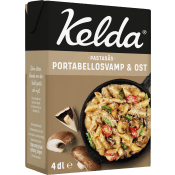 Pastasås Portabellosvamp Ost 4dl Kelda.