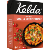 Pastasås Tomat & Crème Fraiche 4dl Kelda.