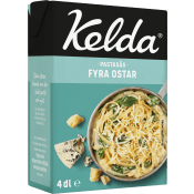 Pastasås Fyra Ostar 4dl Kelda.