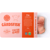 Rödstrimma filé 250g Gårdsfisk.