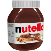 Hasselnötskräm 1000g Nutella.