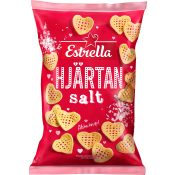 Hjärtan Salt 85g Estrella.