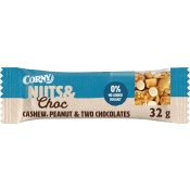 Bar Nuts & Choc Cashew 32g Corny.
