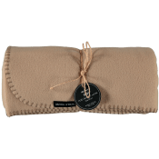 Fleecepläd Isak Beige 130x170cm.