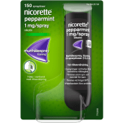Munhålespray Mint 1mg/spray 13ml Nicorette.