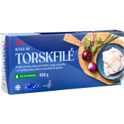 Torskfilé MSC Fryst 400g ICA.