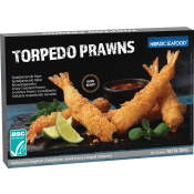 Räkor Sprödpanerade 200g Nordic Seafood.
