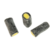 Makulaku Pick and Mix Fylld sockrad citronsalmiakrulle 3,5cm, 3 kg box.