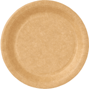 Assiett oblekt 18cm 20st ICA.