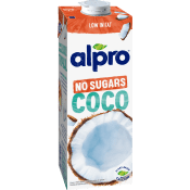 Kokosdryck osötad 1,2% 1l Alpro.