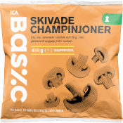 Skivade Champinjoner Fryst 450g ICA Basic.
