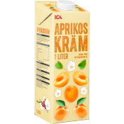Aprikoskräm 1l ICA.