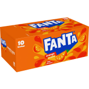 Läsk Orange 33cl 10-p Fanta.