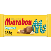 Mjölkchoklad Popcorn 185g Marabou.