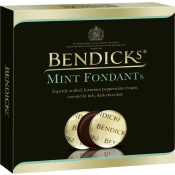 Gåvoask Mörk choklad Mint Fondant 180g Bendicks.