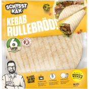 Kebabrullebröd 6-p 510g Schysst käk.