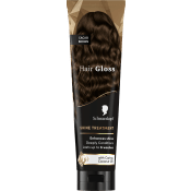 Hair Gloss Shine Treatment Cacao Brown 150ml Schwarzkopf Pure Color.