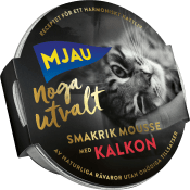 Kattmat Kalkonmousse 85g Mjau.