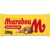 Mjölkchoklad Schweizernöt 200g Marabou.