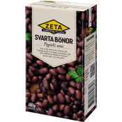 Bönor Svarta 480g Zeta.