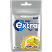 Tuggummi White Sweet fruit 29g Extra.