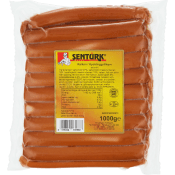 Kalkon Kycklinggrillkorv skinnfri 1kg Sentürk.